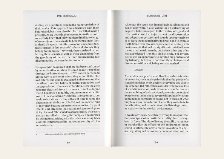 SPECTRES Volume II: Résonances / Resonances