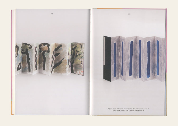 Behind the Horizon Line - Etel Adnan