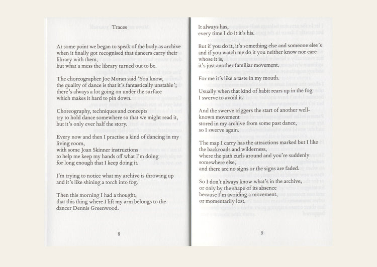 Writing Dance - Jonathan Burrows