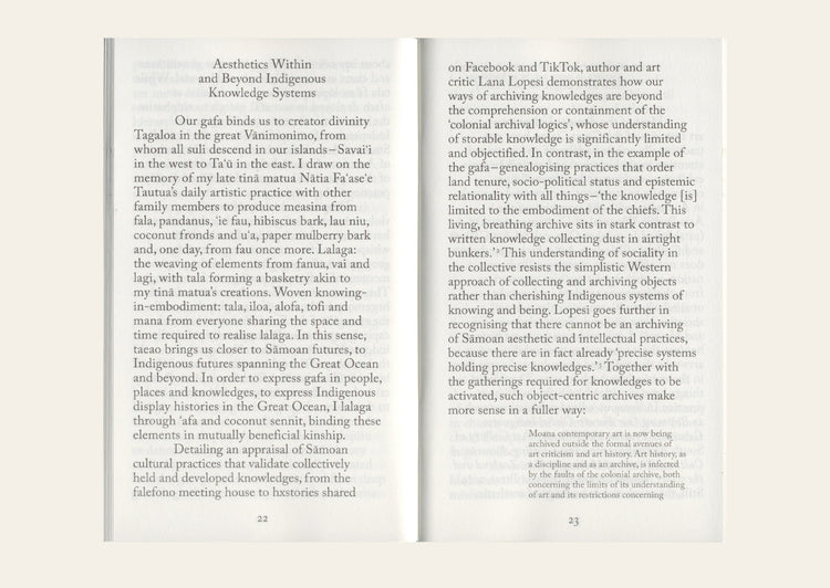 Indigenous Aesthetics and Knowledges for Great Ocean Renaissances - Dr Léuli Eshrāghi