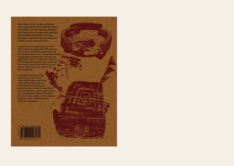 Saborami - Cecilia Vicuña: Expanded Facsimile Edition