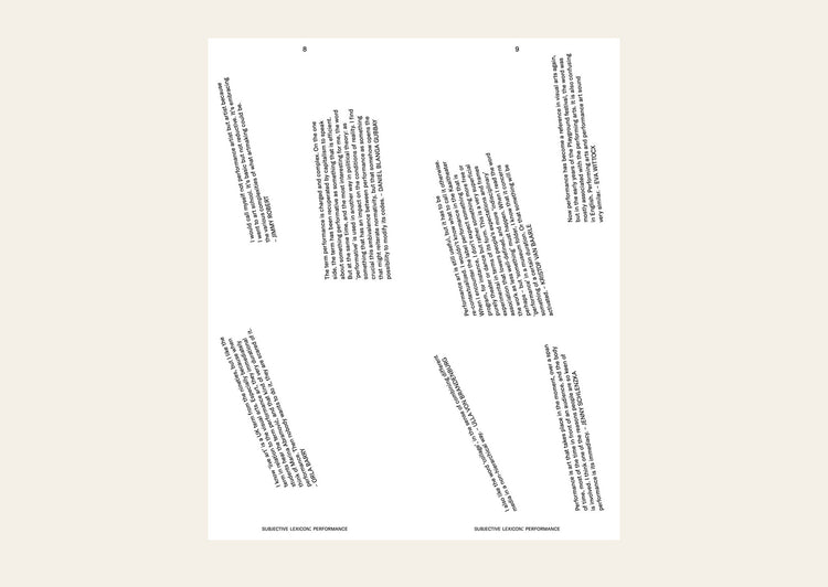 The Art of Performance: 25 Conversations - Katleen van Langendonck