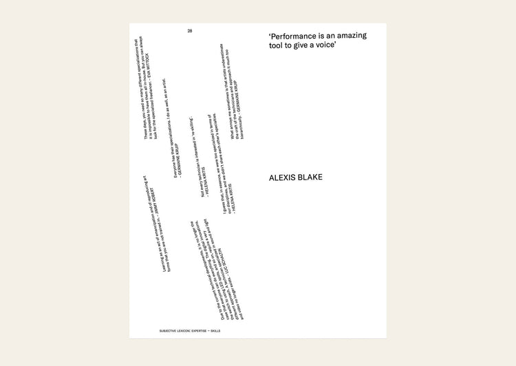 The Art of Performance: 25 Conversations - Katleen van Langendonck