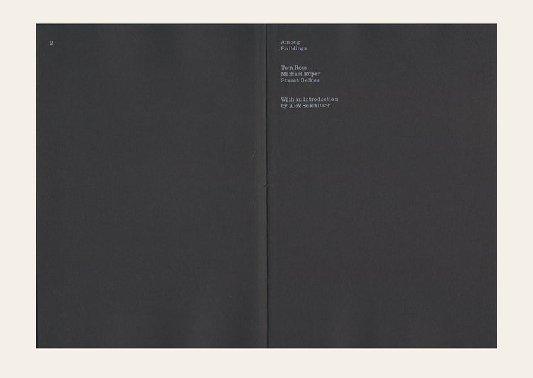 Among Buildings - Stuart Geddes, Michael Roper, Tom Ross