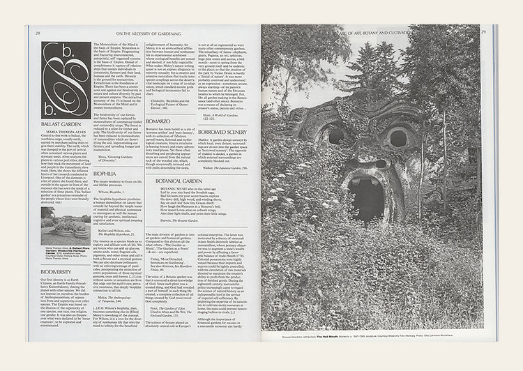 On the Necessity of Gardening: An ABC of Art, Botany and Cultivation