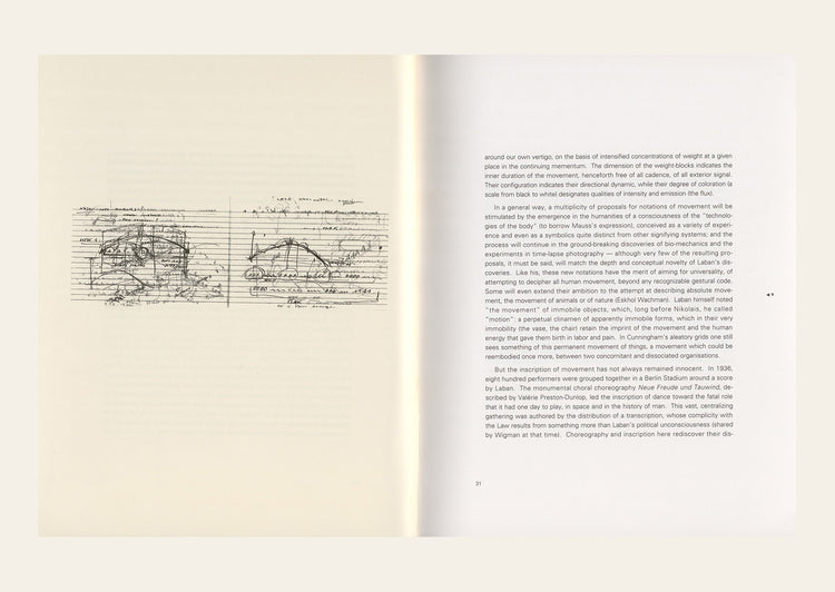 Traces of Dance: Choreographers' Drawings and Notations