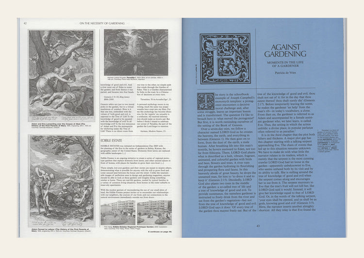 On the Necessity of Gardening: An ABC of Art, Botany and Cultivation