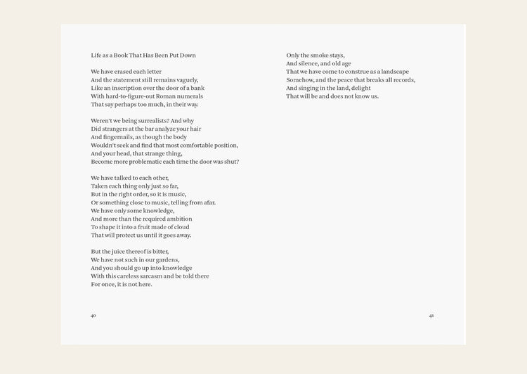 Something Close to Music - by John Ashbery