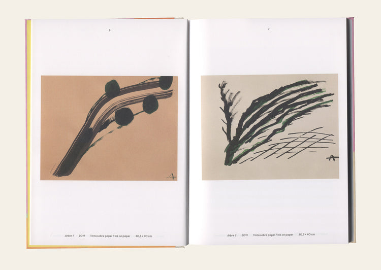 Behind the Horizon Line - Etel Adnan