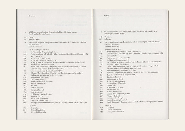 Tutto, tutto, tutto... o quasi / Absolutely everything... or almost - Gianni Pettena