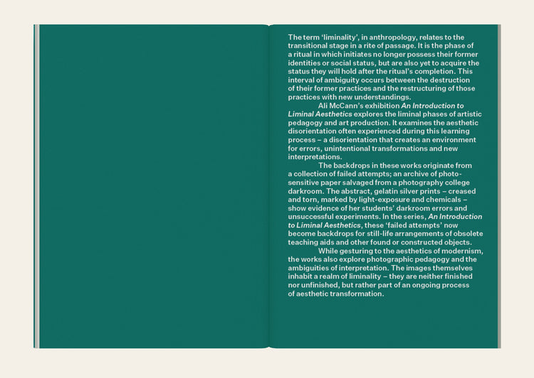 Ali McCann: An Introduction to Liminal Aesthetics