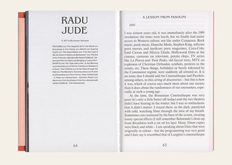 Pier Paolo Pasolini: Writing on Burning Paper