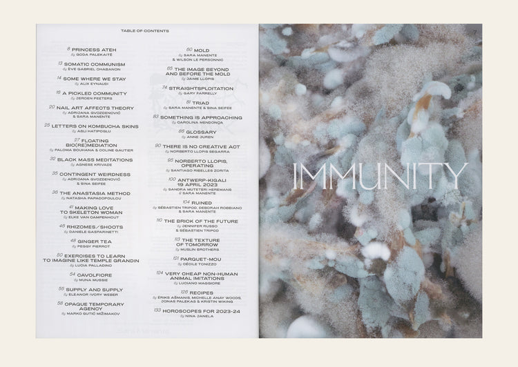 ROT ISSUE ONE 2023: IMMUNITY - Sara Manente (ed.)