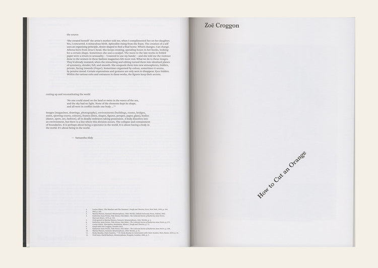 How to Cut an Orange -Zoë Croggon