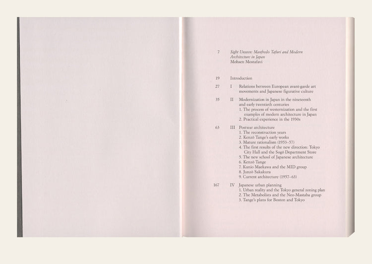 Modern Architecture in Japan - Manfredo Tafuri