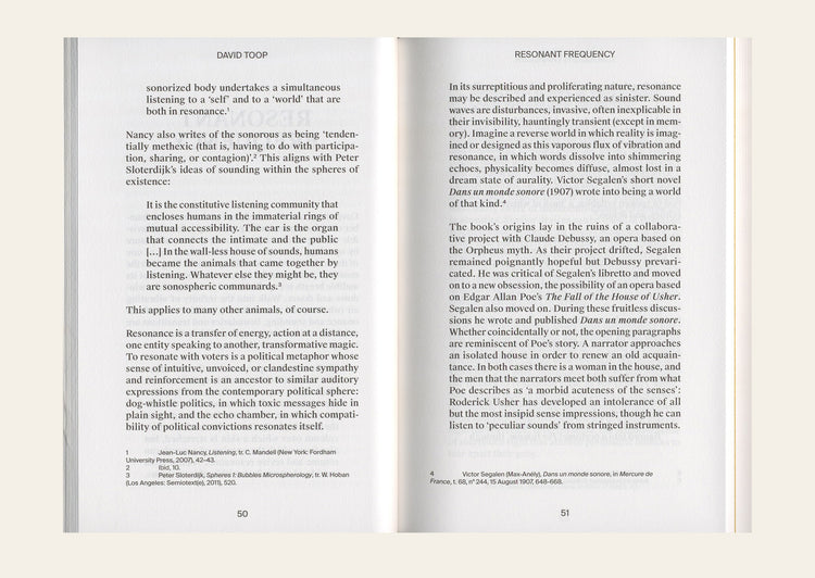 SPECTRES Volume II: Résonances / Resonances