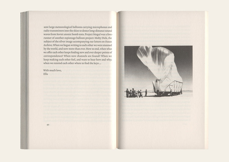 Silent Whale Letters - Ella Finer and Vibeke Mascini