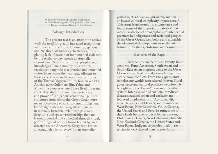 Indigenous Aesthetics and Knowledges for Great Ocean Renaissances - Dr Léuli Eshrāghi