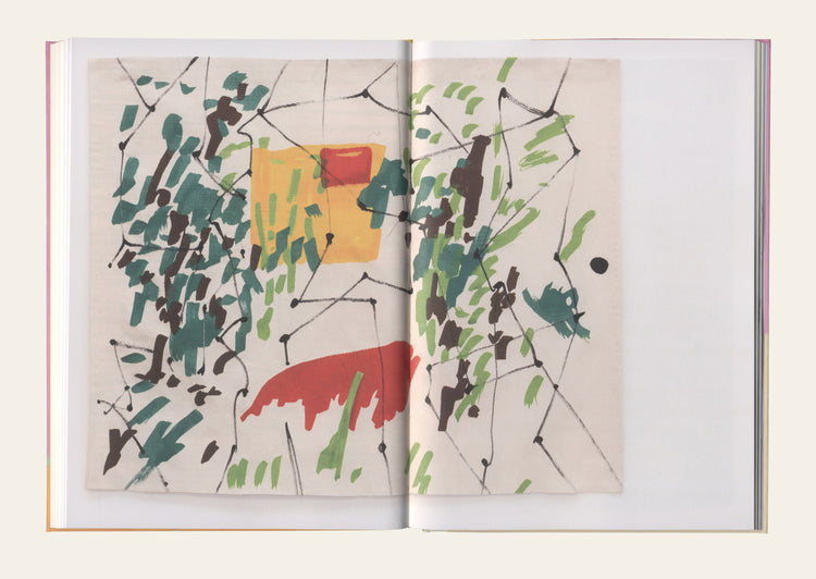 Behind the Horizon Line - Etel Adnan