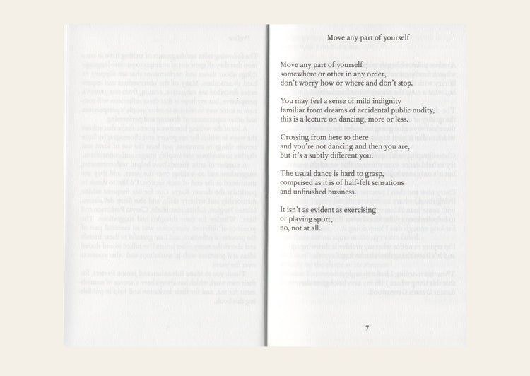 Writing Dance - Jonathan Burrows