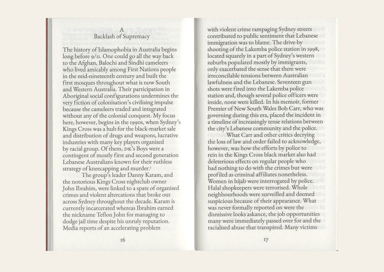 A Brief History of Australian Terror - Bobuq Sayed