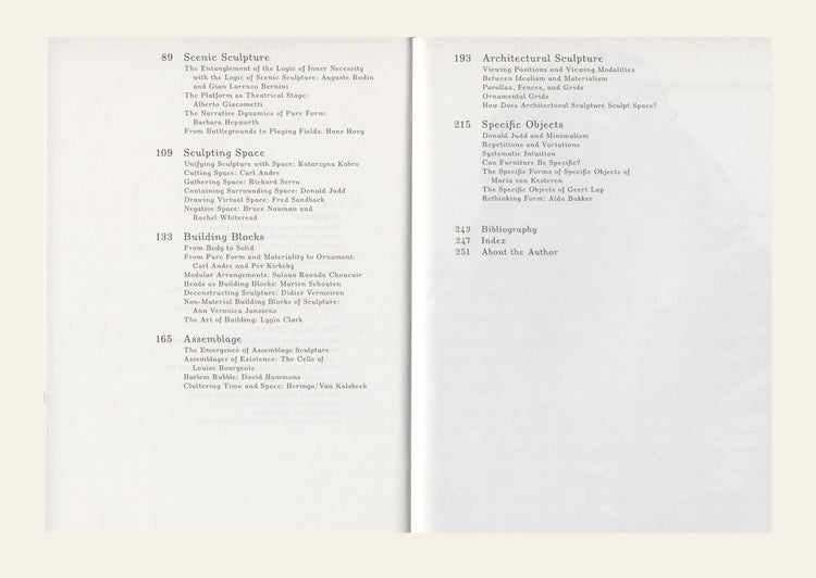 Seven Logics of Sculpture: Encountering Objects Through the Senses - Ernst van Alphen