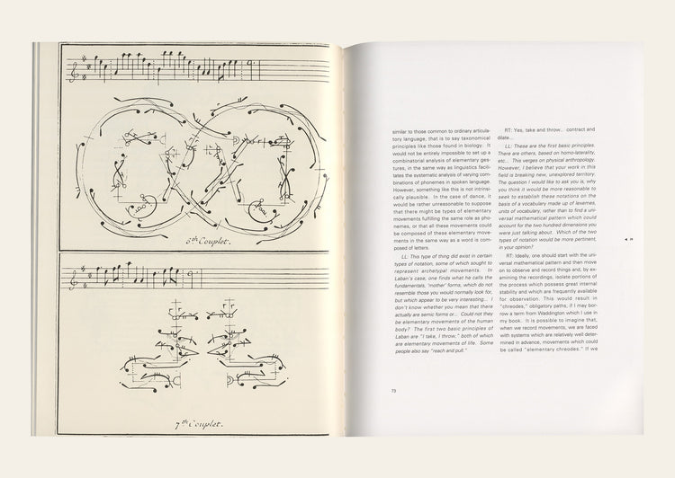 Traces of Dance: Choreographers' Drawings and Notations