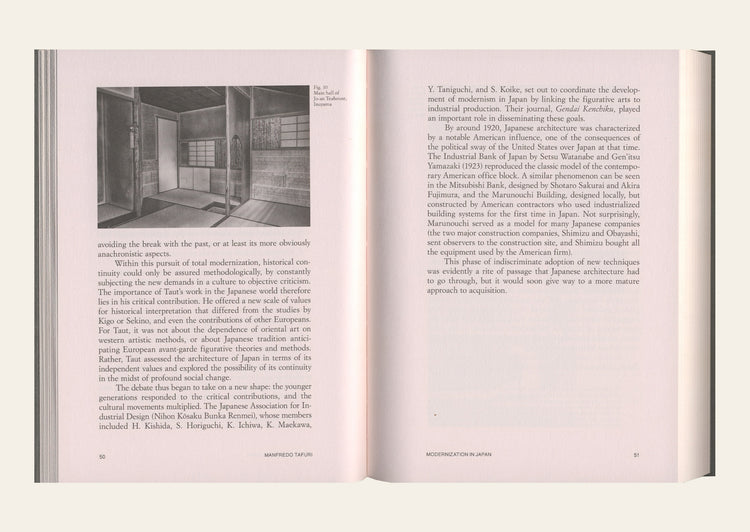 Modern Architecture in Japan - Manfredo Tafuri