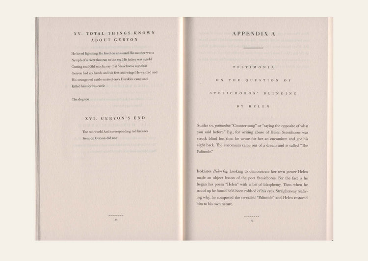 Autobiography of Red - Anne Carson