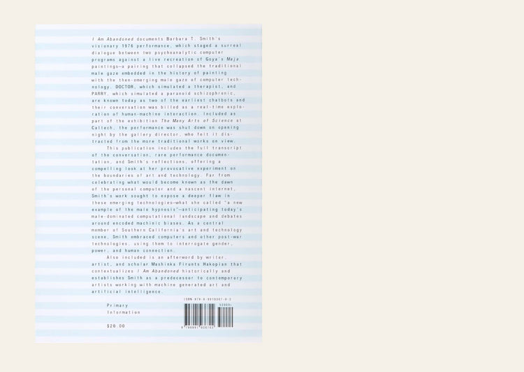 I Am Abandoned - Barbara T. Smith