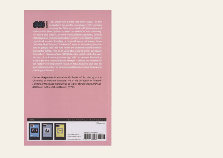 The Dead C's Clyma Est Mort (33 1/3)- Darren Jorgensen