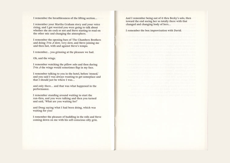 Notes on just back from Los Angeles: A Portrait of Yvonne Rainer - Adam Pendleton