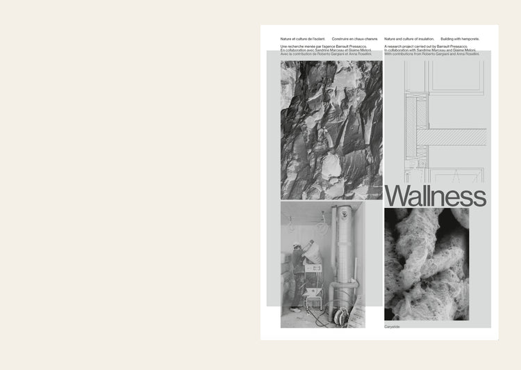Barrault Pressacco - Wallness – Nature and culture of insulation – Building with hempcrete