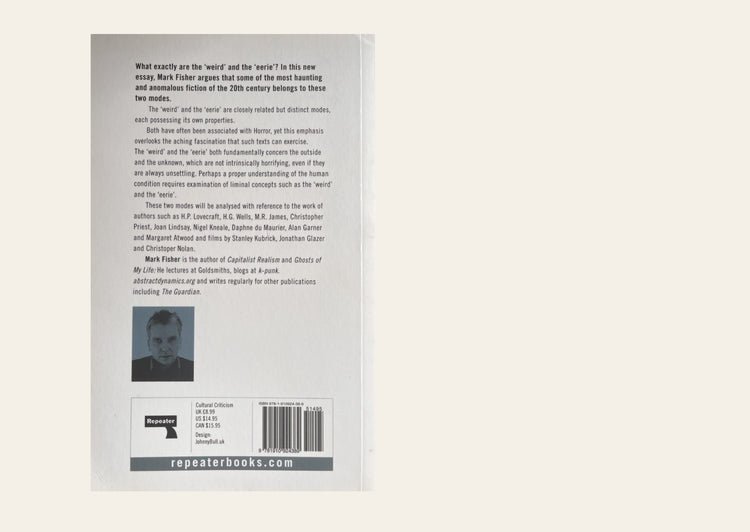 The Weird and the Eerie - Mark Fisher