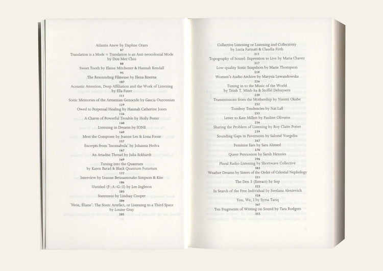 Bodies of Sound: Becoming a Feminist Ear - Edited and introduced by Irene Revell and Sarah Shin