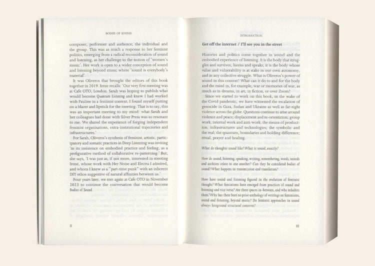 Bodies of Sound: Becoming a Feminist Ear - Edited and introduced by Irene Revell and Sarah Shin