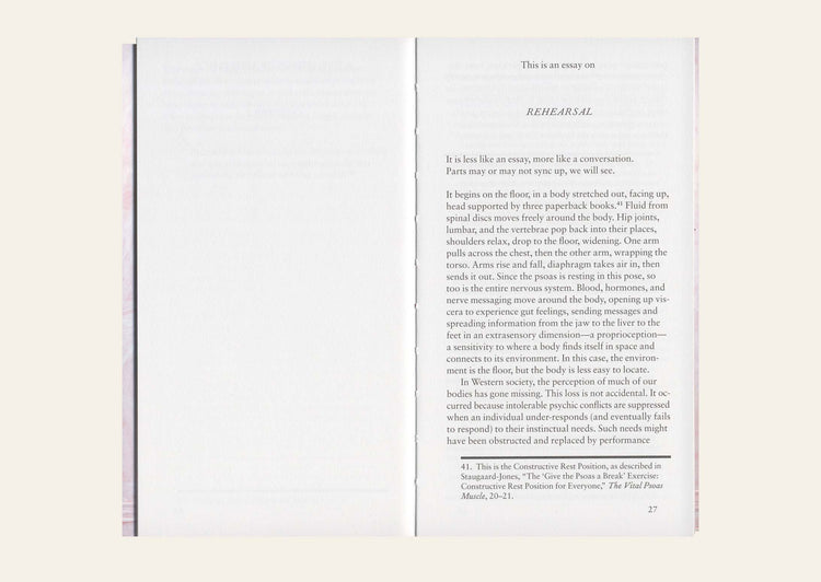 Cally Spooner: A Hypothesis of Resistance