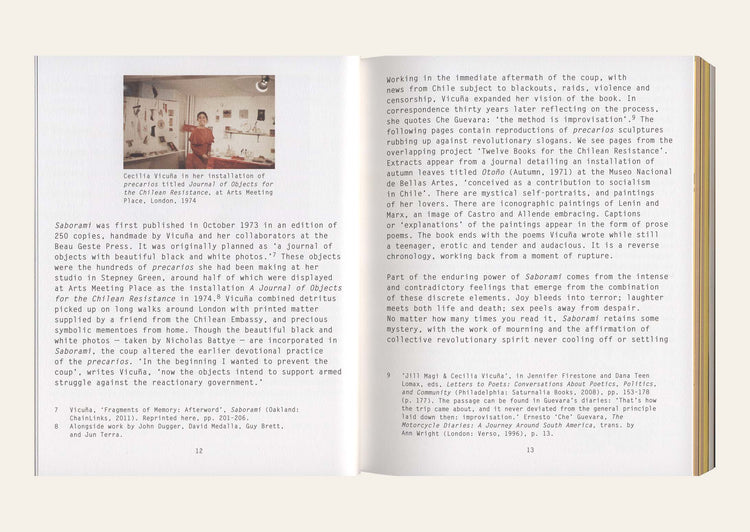 Saborami - Cecilia Vicuña: Expanded Facsimile Edition