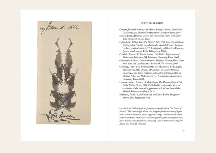 Loïe Fuller: Lecture on Radium