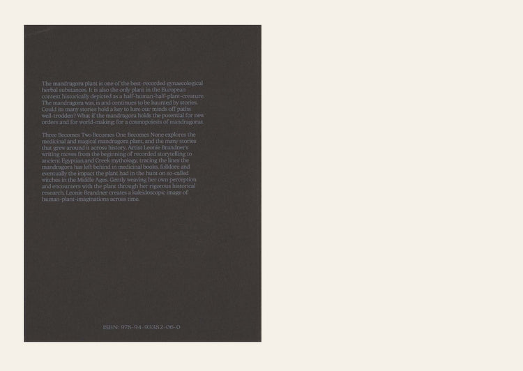 Three Becomes Two Becomes One Becomes None - Leonie Brandner