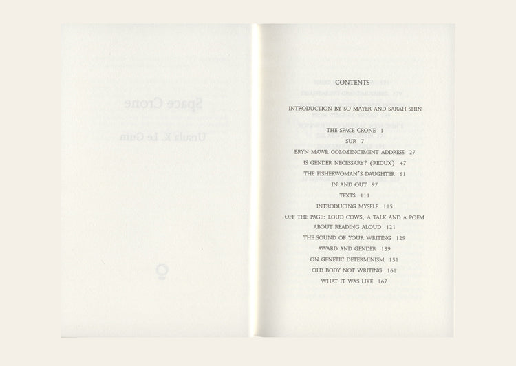 Space Crone - Ursula K. Le Guin