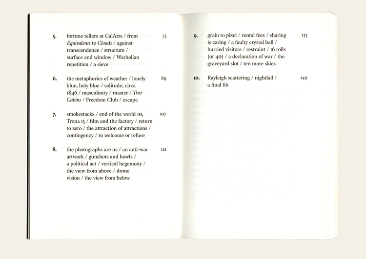 Ten Skies - Erika Balsom