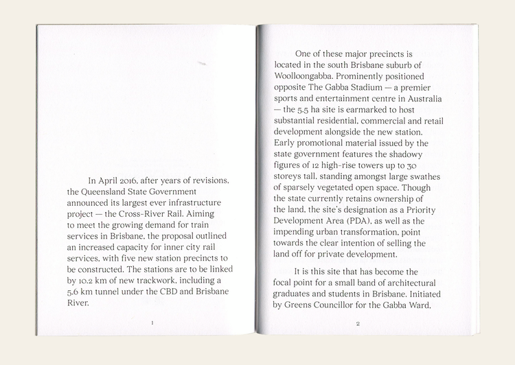 The Block and the Backyard - Madeline Lo-Booth. Alternative Visions - An Interview with the Gabba Community Vision Team