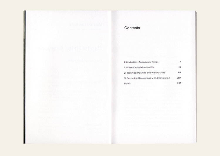 Capital Hates Everyone - Maurizio Lazzarato