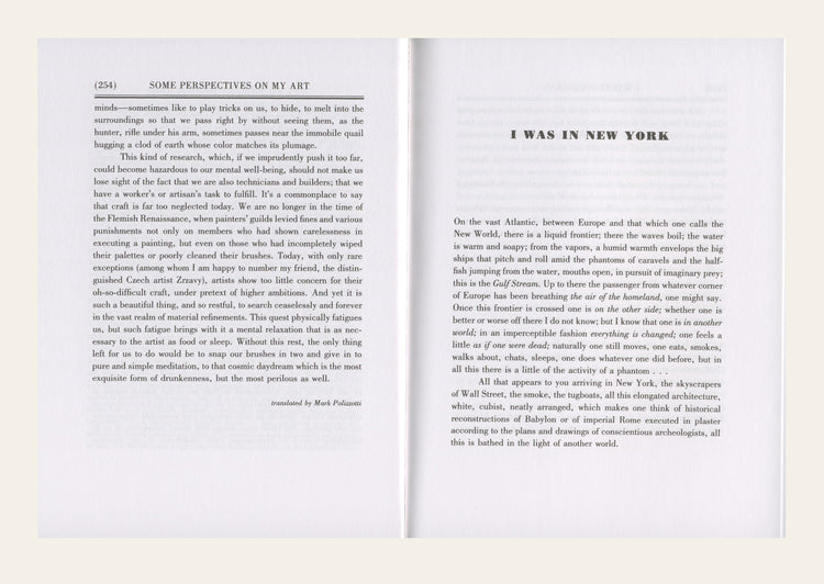 Hebdomeros & Other writings - Giorgio de Chirico