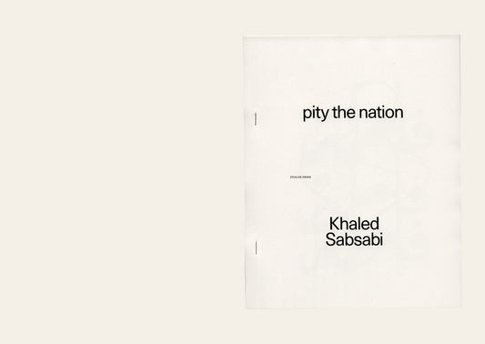Pity the nation - Khaled Sabsabi