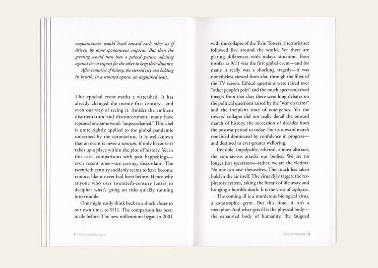 Immunodemocracy Capitalist Asphyxia by Donatella Di Cesare