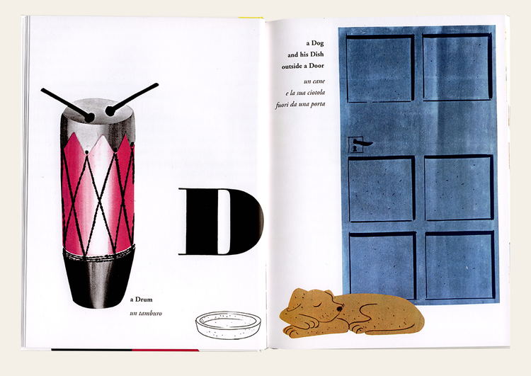 Bruno Munari's ABC Semplice lezione d'inglese