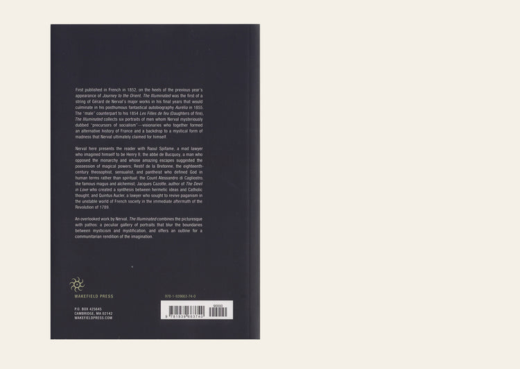 The Illuminated, or the Precursors of Socialism Tales and Portraits - Gérard de Nerval
