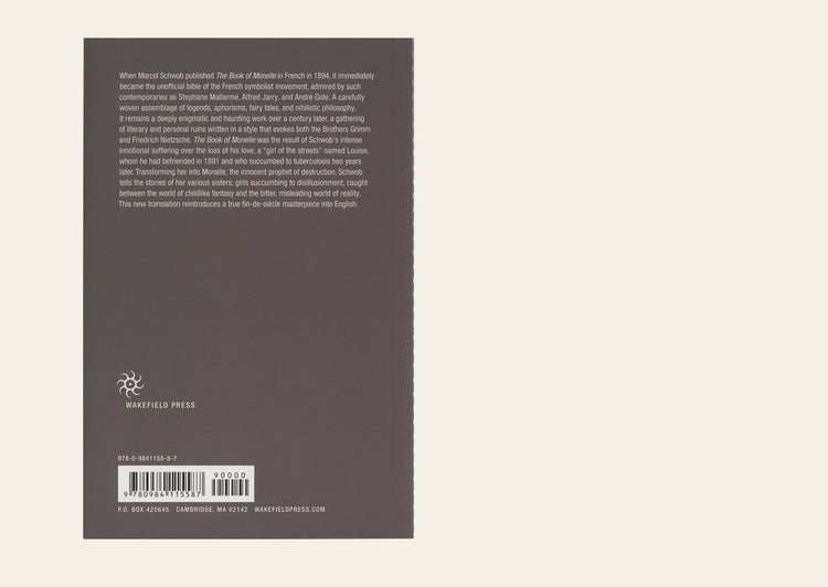 The Book of Monelle - Marcel Schwob